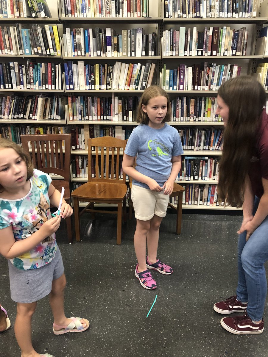 This summer we volunteered with the <a href="/StarkvilleLib/">Starkville Oktibbeha County Public Library System</a> and had a blast teaching them about Space Cowboys and rockets! 🚀 #MSUSpaceCowboys