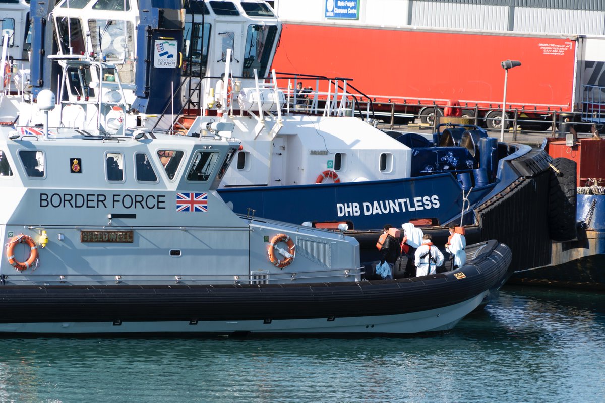 _edwardcrawford's tweet photo. Every time I go down to #Dover its obvious how unsustainable the situation is. @pritipatel has failed to stem the flow of illegal migration &amp; under her watch the #migrant crossings have increased. 
The real question is, how many people can Britain really help? https://t.co/bxA5zvWLJz