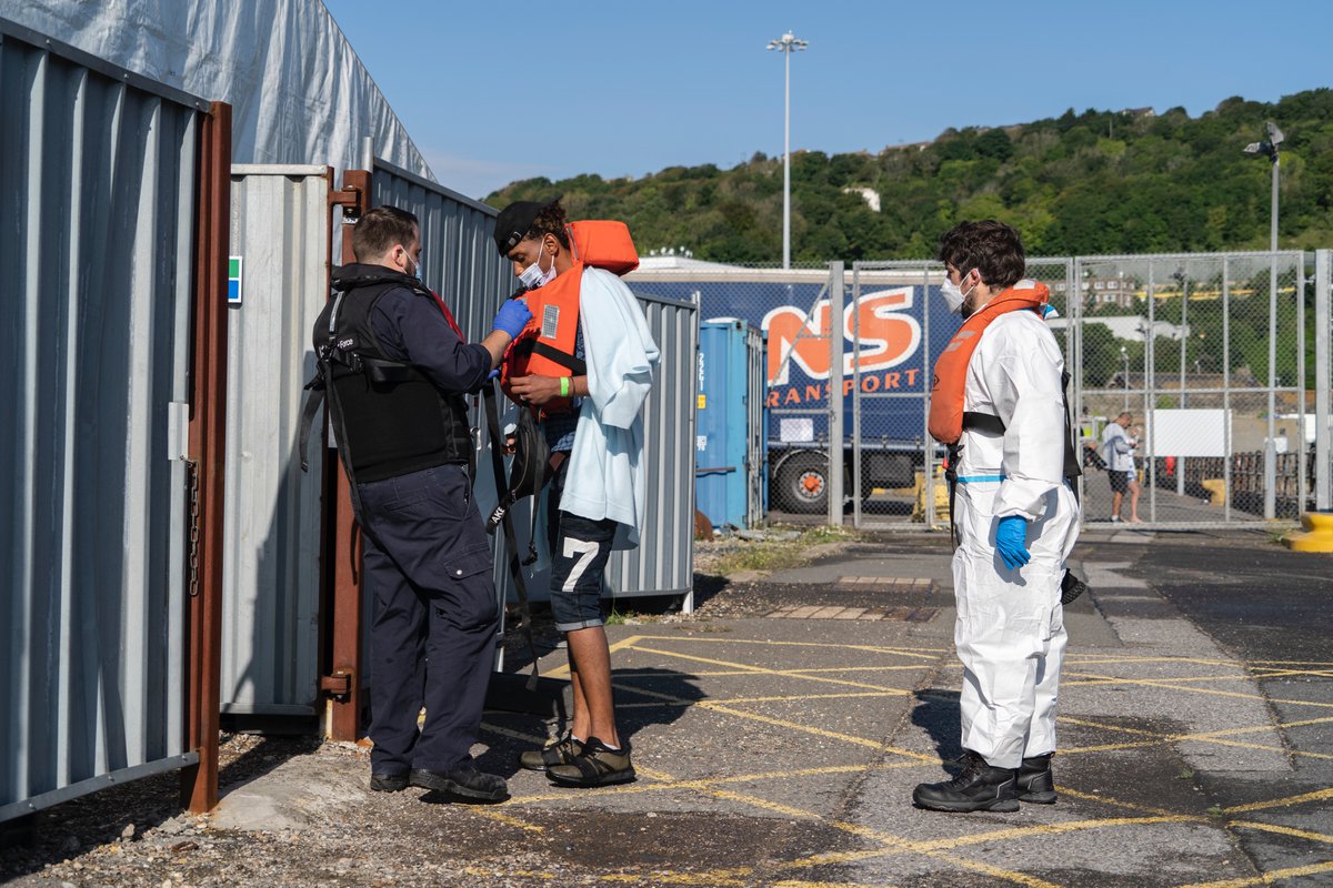 _edwardcrawford's tweet photo. Every time I go down to #Dover its obvious how unsustainable the situation is. @pritipatel has failed to stem the flow of illegal migration &amp; under her watch the #migrant crossings have increased. 
The real question is, how many people can Britain really help? https://t.co/bxA5zvWLJz