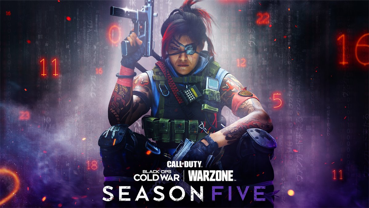 CallofDuty's tweet photo. Keep your head. 

Work in the shadows and prepare yourself for the mission ahead in Season Five of #BlackOpsColdWar and #Warzone. Live on August 12th. https://t.co/BOSBkCLTsl
