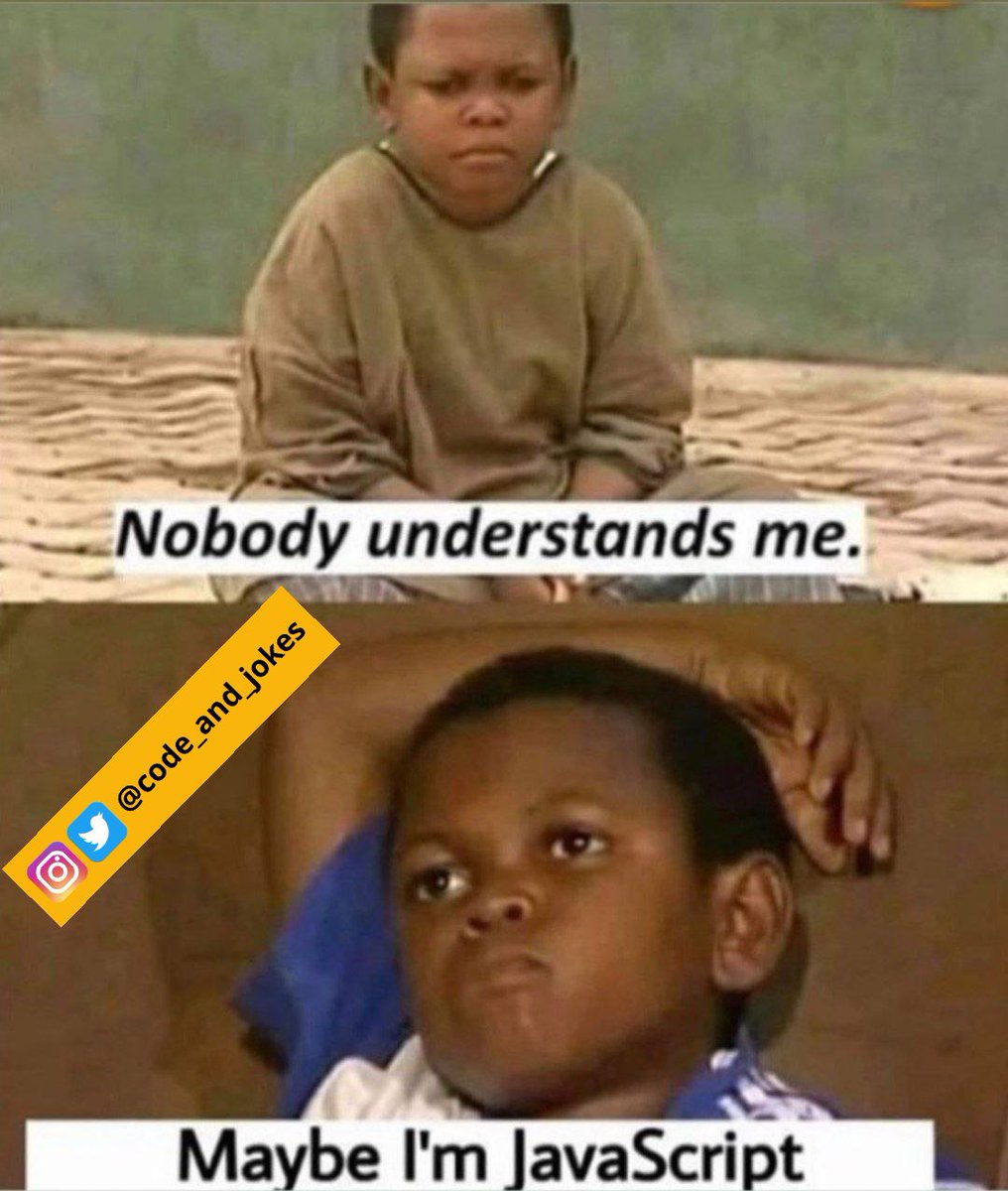 code_and_jokes's tweet image. Please Follow &amp;amp; retweet for new coding jokes🤗

#Programming #100DaysOfCode #mysql #ux #GirlsWhoCode #programmingjokes #bigdata #programmingmemes
#webdesign #webdesigner #webdesigners #css #html
#javascript #uxdesign #code #coding #developer #webdeveloper #webdesign #php #Python