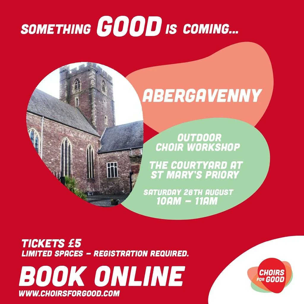 choirsforgood's tweet photo. We just can't get enough #GoodWorkshop joy.....so we're putting on more!
#Abergavenny, #Wrexham, and #Swansea workshops are live on our website, but get your tickets fast!
https://t.co/ETjWbSA946
#FeelGood #DoGood #ForGood #Singing #SingingWorkshops #SingingTogether https://t.co/piLX1GljRm