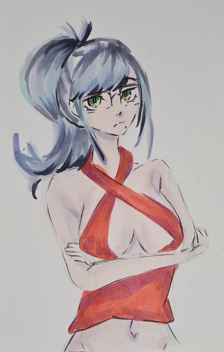 DisgermanGuy's tweet photo. Shirt cut meme III of V
.
.
Boobwindow
.
.
#shirtcutmeme #boobwindow #boobday #artchallenges #copicartist #ballpointink #smallartaccount #quicksketch #shirtcutmemeartchallenge https://t.co/EQoRFQ0a3l