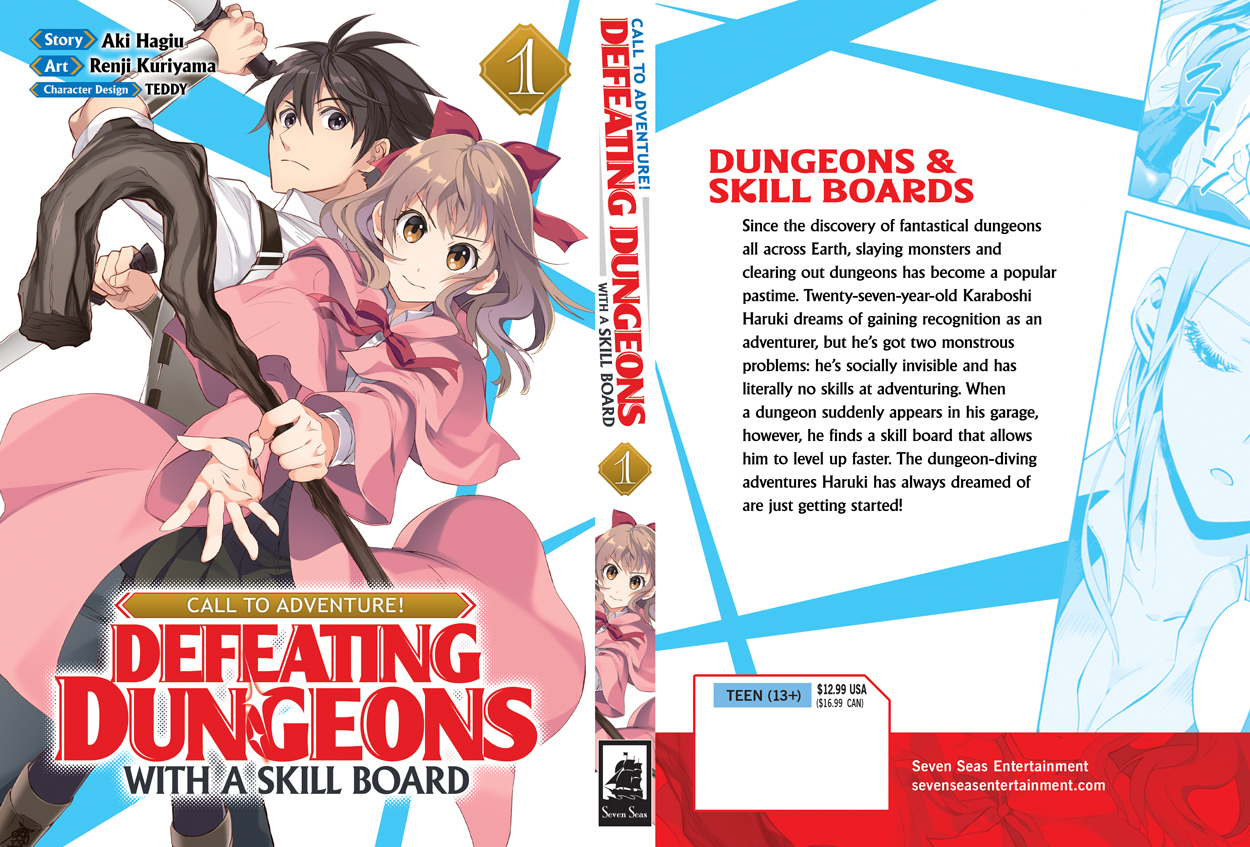 Let s Be An Adventurer Defeating Dungeons With A Skill Board Seven Seas Entertainment on X: "CALL TO ADVENTURE! DEFEATING DUNGEONS WITH A SKILL BOARD (MANGA) Vol. 1 | Aki Hagiu, Renji Kuriyama, & TEDDY | dungeon diving fantasy adventure on modern Earth,