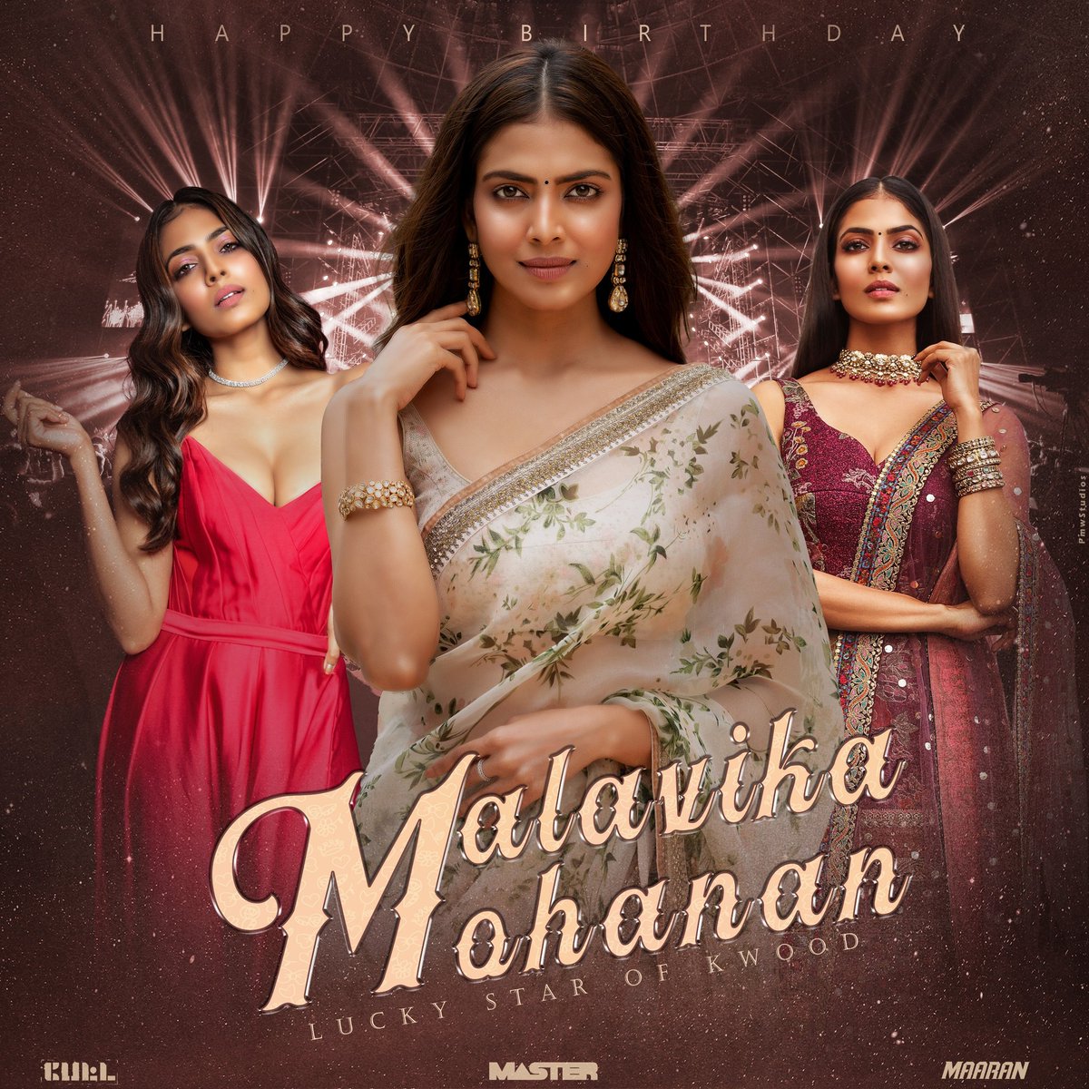 FanMalavika's tweet photo. Happy Birthday Queen ❤️🎉😘
@MalavikaM_ 
#HBDMalavikaMohanan https://t.co/NImSTf2KL3