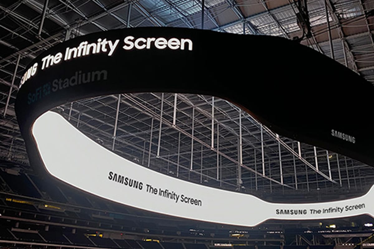 Visual_Displays's tweet image. Samsung names the world’s biggest sports LED display &amp;gt; bit.ly/3fpfL0S 💻📐 

#VisualDisplays @Samsung #LEDdisplays #VideoBoard #TheInfinityScreen