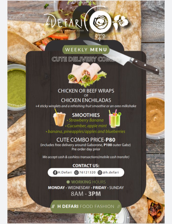 The_Cookoff's tweet photo. You can support @hey_porschee’s H.Defari business here. Make those orders #TeamHDefari 🥳🥳🥳 https://t.co/JX5CCMGSuW