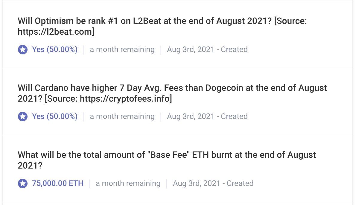 Lots of new @Omen_eth markets 👀