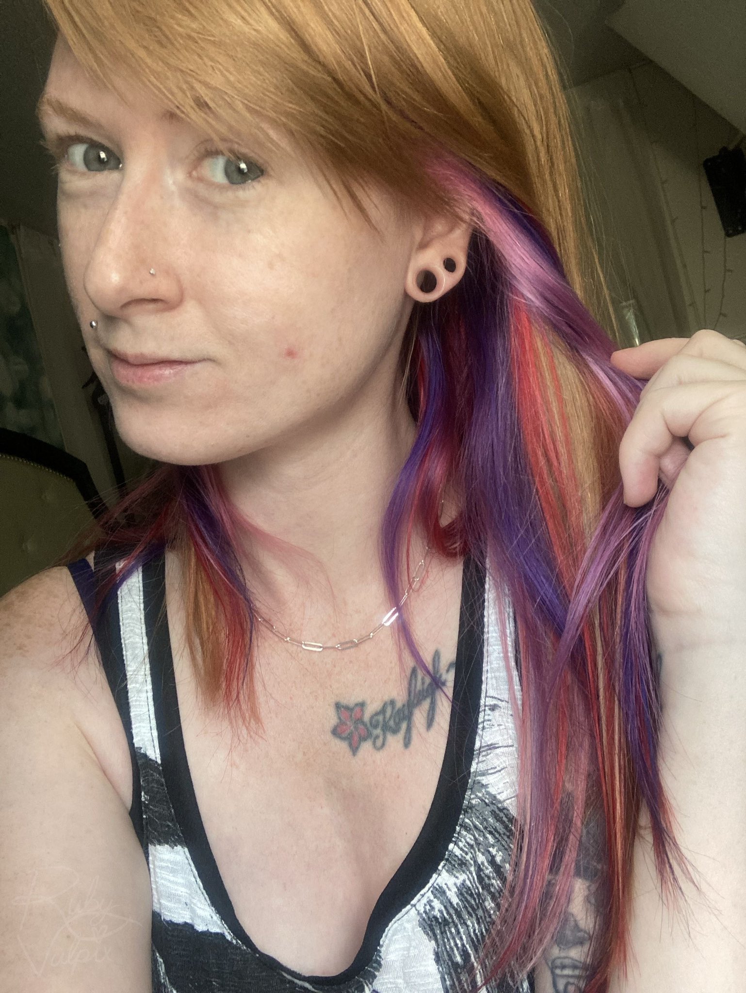 TW Pornstars 💎Ruby Vulpix💎. Twitter. My actual gauge size looks so