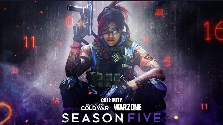 TaskForceNews's tweet image. 🚨BREAKING: #COD2021/Vanguard TEASER:

In the season 5 art, some of the Japanese writing translates to “Vanguard Coming”. 

Expect the reveal soon. #CallOfDuty