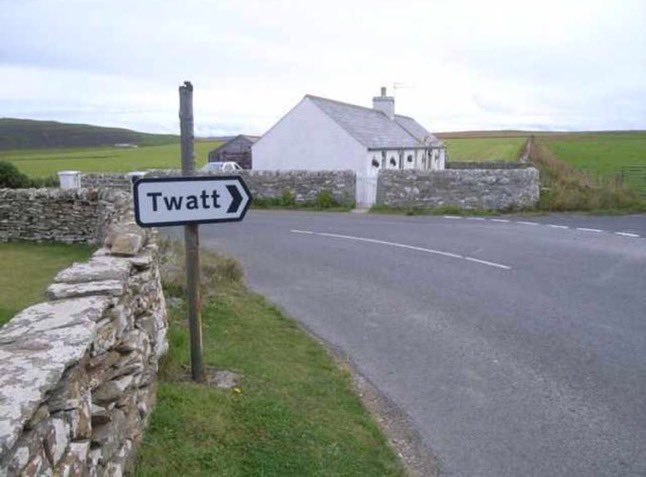 If you ever need to know the way to my next-door neighbour's house...