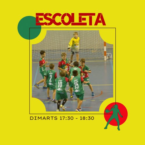 HandbolBerga's tweet photo. ⚠️ NOVETAT 21/22 ⚠️
👧🏻🧒🏼 Infants de P.3-4-5 ja podeu venir a conèixer el nostre esport
📥 Famílies, trobareu l’enllaç de les inscripcions a la bio d’Instagram
📆 Ens veiem al setembre!
#verdivermells #juntesmesfortes #somberga #viuelmunicipal https://t.co/RIwumEgB73