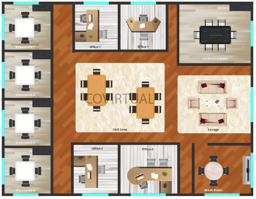 Covirtual_'s tweet photo. Here's how your virtual office looks like! Check out our website to know how to use as well as get your own personal space to work with your co-workers.

DM us or contact at +91 9119266492 for more details.

Visit our website https://t.co/zOQOgEiTkj

#covirtualmode https://t.co/4U8sZ4Wa2H