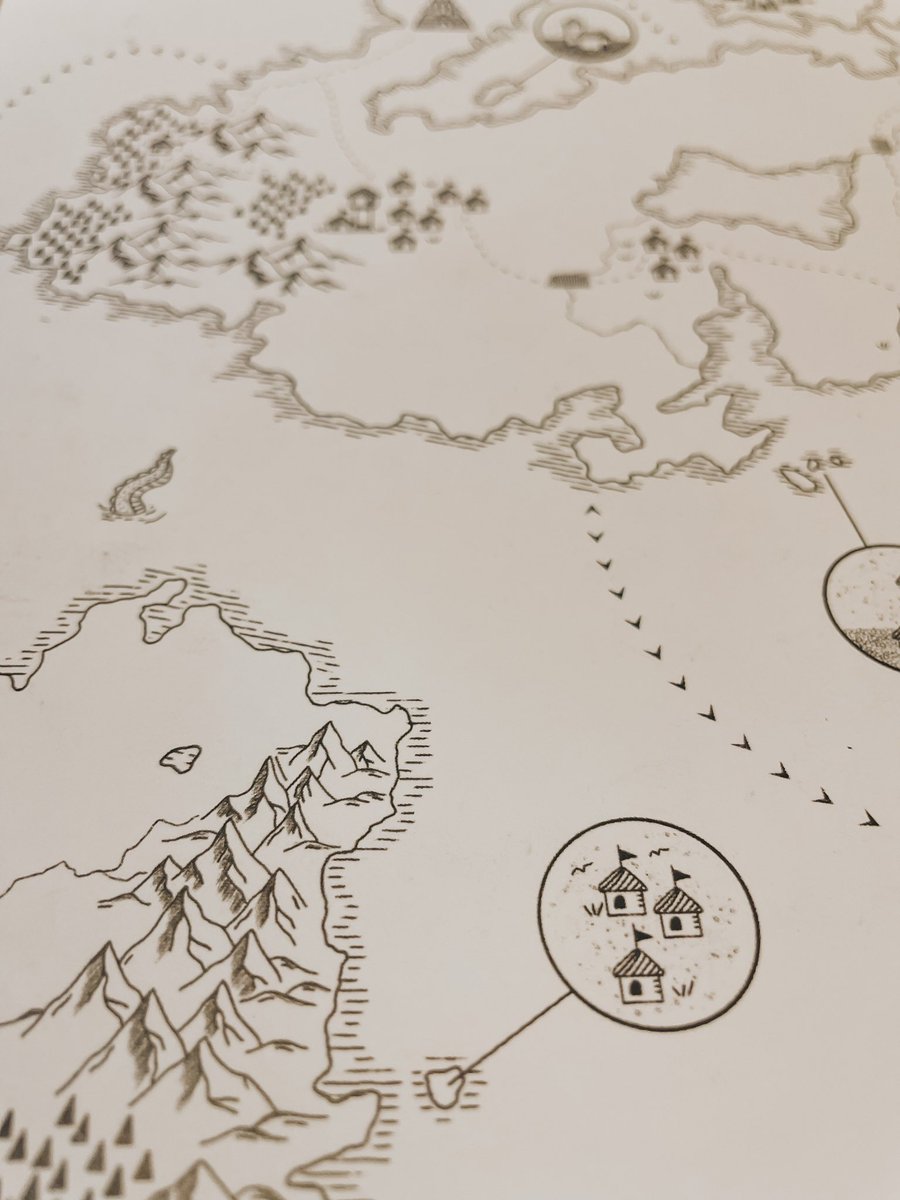 things_grow's tweet photo. Almost 8 months in the making, my fantasy map is ✨finished ✨🗺
I don’t have any town or continent names yet, suggestions are welcome! https://t.co/qveiVABidE