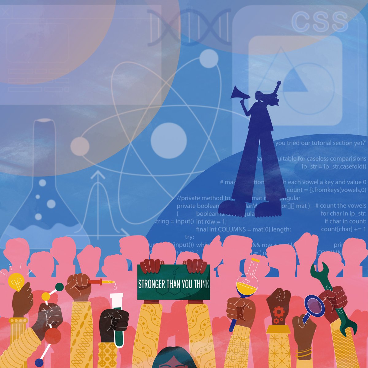 gistfoundation's tweet image. Girls are stronger than you think #changetheworld #womenincode #womenintech #tech #programming #coding #girlpower #feminism #Recruiting #STEM #gist #WomenInSTEM #100DaysOfCode #sciencememes #Math #genderbalance #womenempowerment #techgeek #womenintech