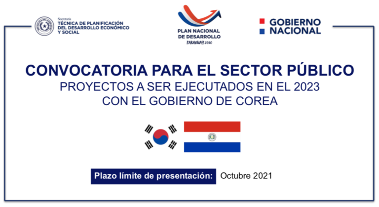 ✅ Abren postulación de proyectos para el 2023 con el Gobierno de Corea

La fecha límite para postular es el 15 de octubre de 2021.

Toda la info aquí 👉 bit.ly/3xgOpAg