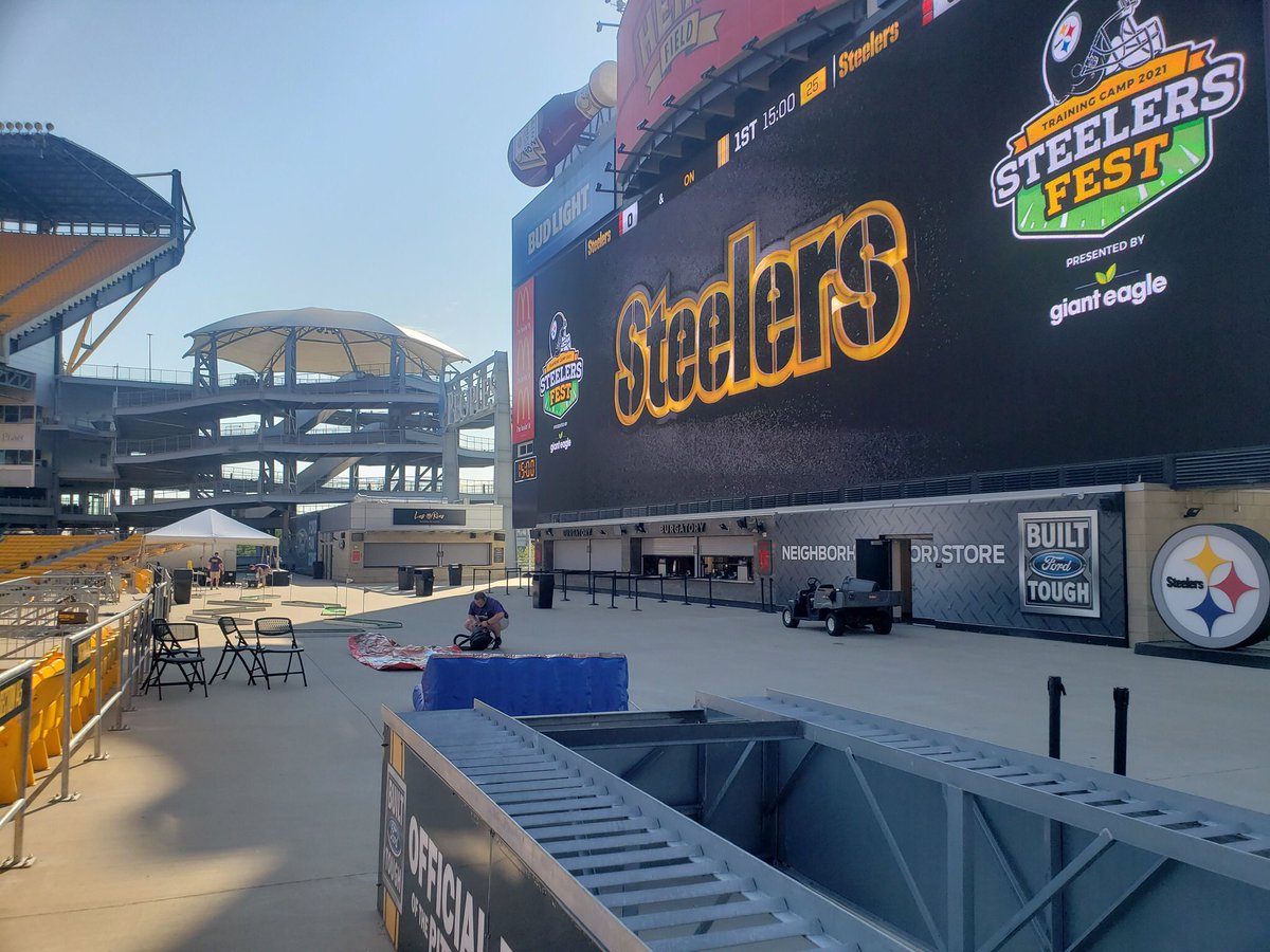 SuperGamesOH's tweet photo. NFL is almost back! 🏈😜 we had fun helping welcome fans back this weekend to a few stadiums #NFL https://t.co/zkc9fCSpXf