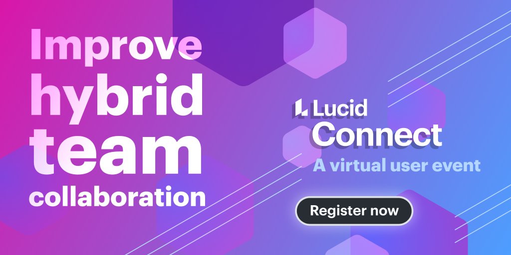 LucidSoftware's tweet photo. #LucidConnect is here! Come #LearnWithLucid on Sep 1st & hear from #TechIndustry experts on creating fair-for-all opportunities as #HybridWork becomes the norm.
Let the #learning begin!
https://t.co/ZLlS9eFCVK
#GoLucid #VirtualEvent #Virtual #WFH #Hybrid #Webinar #SiliconSlopes https://t.co/YCSomzBKpe