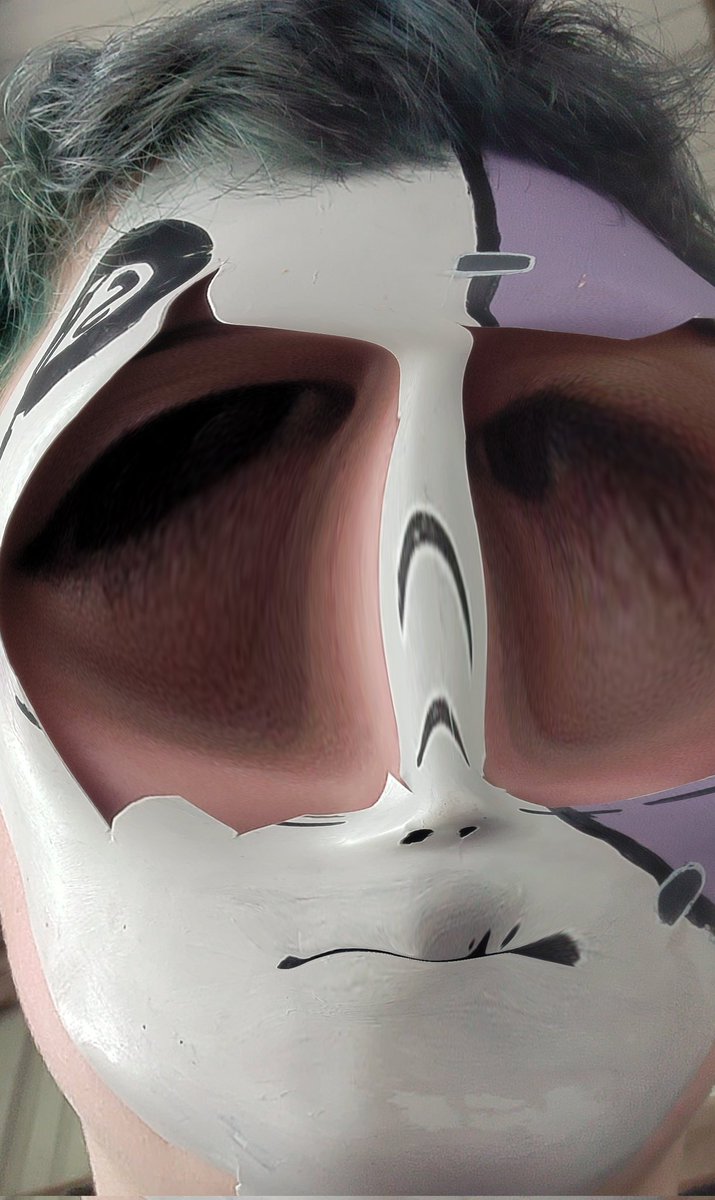 etherealnotreal's tweet photo. me: explains how wearing my mask makes me more confident and comfortable with myself
Grady: thATs WhAt tHE pOinT of tHe maSk iS https://t.co/yhfOwrPb6g