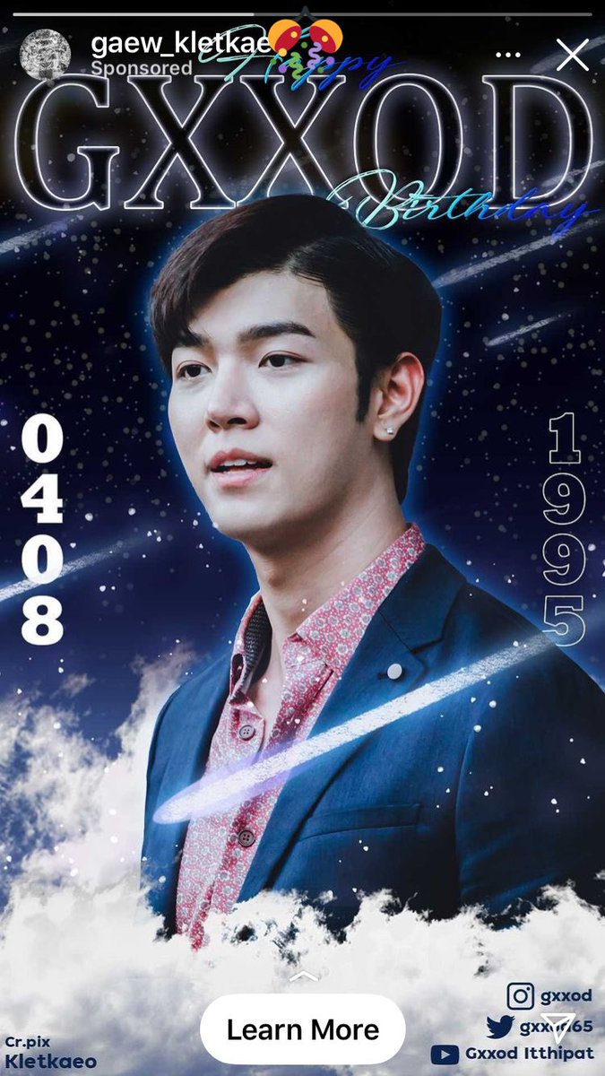 หล่อ☺️ IG story ADS #ก็อตอิทธิพัทธ์ #HBD26THGXXOD