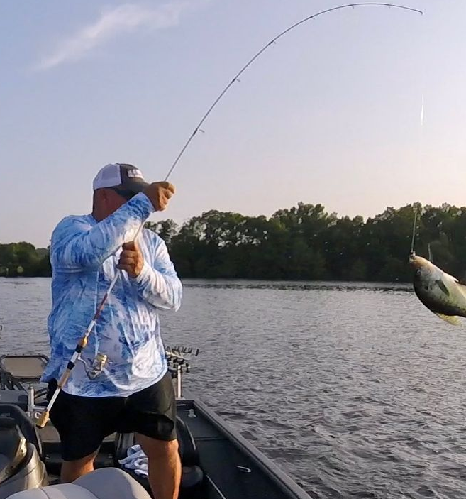 CrappieNow's tweet photo. “What a difference a one piece pole has in feel and sensitivity!” - John Godwin He’s trying out the brand new 75 series pole by @BnMPoles and we can’t wait to get our hands on one!
#bnmpoles #newfishingpole #crappiefishing #crappiepro #fishingpole #fishinggear #crappiepole https://t.co/zcDJeUtzdF