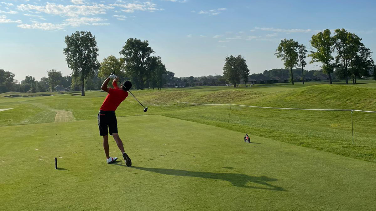 GolfCanada's tweet photo. Round 2 of the Canadian Men's Amateur Championship is underway at @ambassadorgolf π¨π¦
Early leaders are William Duquette of Quebec and A.J. Ewart of B.C. at -11 #CDNAm
Full leaderboard: https://t.co/Zjr0UEfQuc https://t.co/zfyabuguje