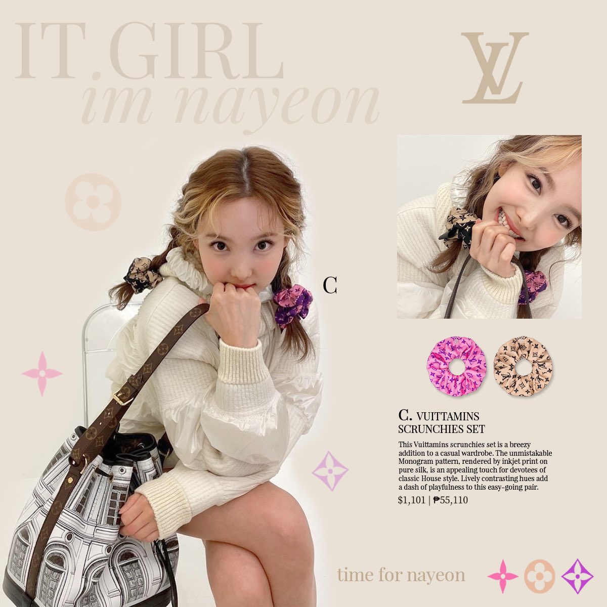 ☆ on X: nayeon new louis vuitton model and future ambassador, try to prove  me wrong!!  / X