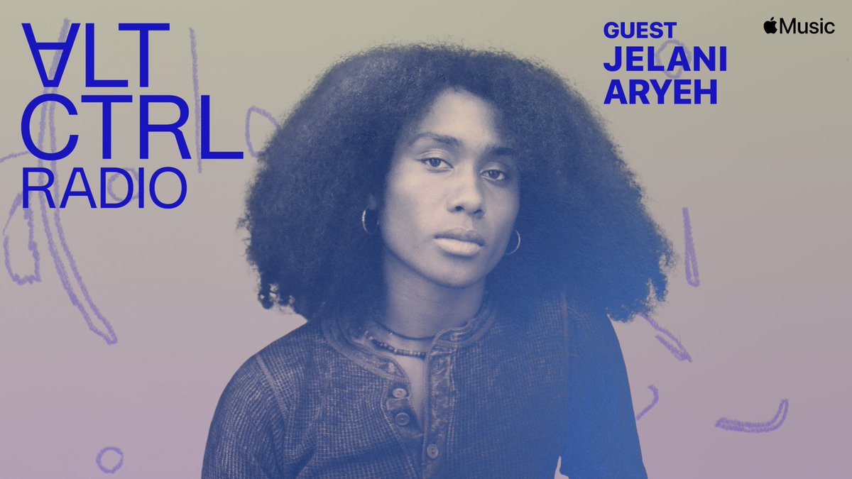 🌟@jelaniaryeh, the young legend, joins me today on an all new #ALTCTRL. We get into his debut album, higher purposes, and centering the spirit in music. 5pm pst only on @AppleMusic 👇🏽 👇🏽 👇🏽 apple.co/altctrlradio