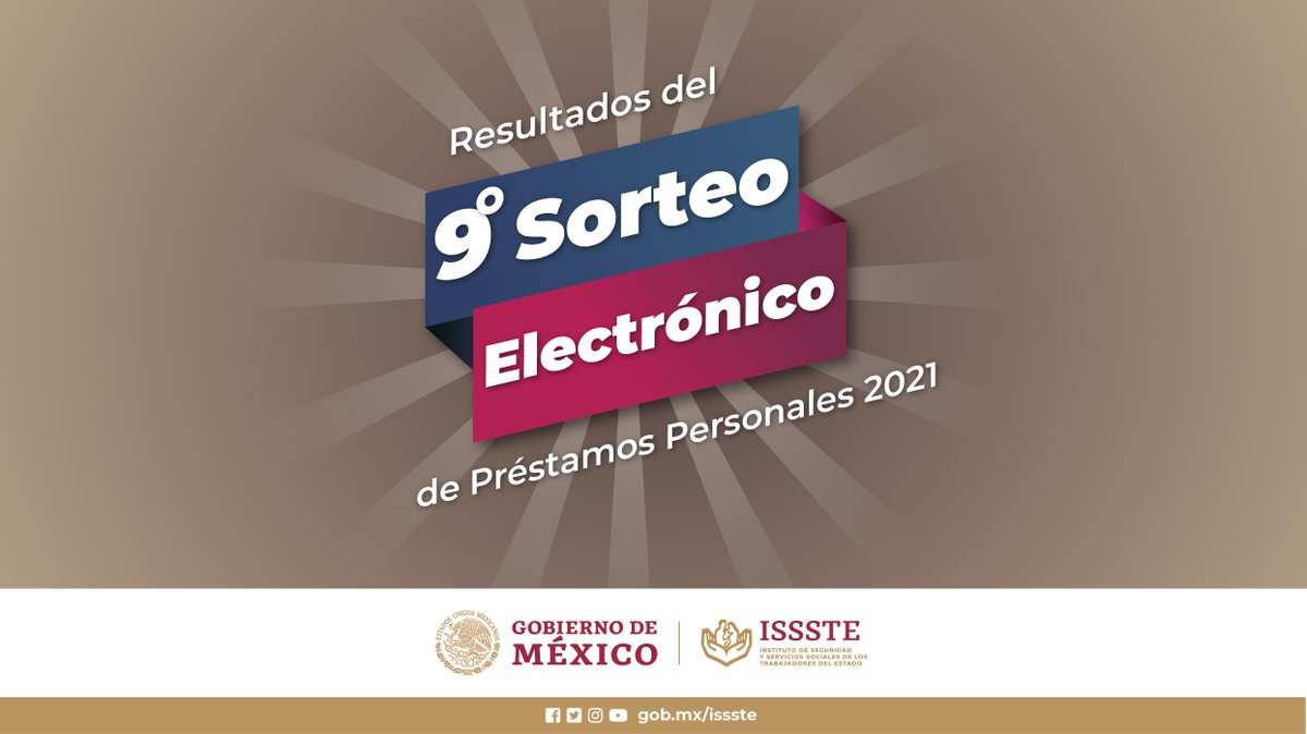PrestamoIssste's tweet image. 😁 ¡Ya están aquí los resultados del 9° Sorteo de #PréstamosPersonales!
Conócelos entrando a: 👇

🔗 bit.ly/3f4rzGl
#PorTuBienestar #ISSSTEContigo
#ServiciosISSSTE