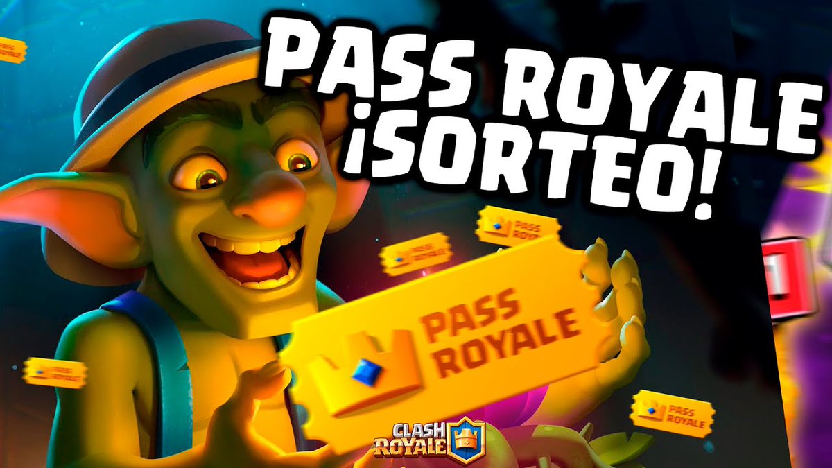 SORTEÓ DE PASS ROYALE
REQUISITOS:
Seguir: 
<a href="/MIKOSVV/">MIKOSV</a>
 
Seguir en FACE: facebook.com/MIKOSVV
Seguir en INSTA: instagram.com/mikosv6/
Dar RT Y Corazón rojo 
Mencionar a "2 Amigos"

#SORTEO Termina el día "Sábado  de 28 de Agosto"

¡SUERTE A TODOS! #ClashRoyale 
<a href="/EsportsRoyaleEN/">Clash Royale Esports</a>