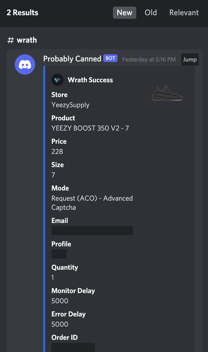 tanksareuseless's tweet photo. Solid Yeezy day haul thanks to @wrathsoftware 
Proxies: @LEMONPROXY2020 @ZenuProxies @HollowProxies 
Server: @hydraservers_ 
Gmails: @ExusEmails @StonedEmails @BanginGmails 
Group: @HouseCarts https://t.co/bu0W89G2JV