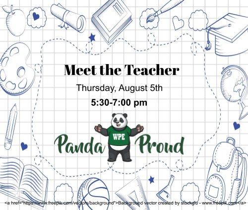 Whispering Pines (@humbleisd_wpe) on Twitter photo Happy Tuesday pandas! Don't forget about <a href="/HumbleISD_WPE/">Whispering Pines</a> Meet the Teacher this Thursday from 5:30 - 7pm! We're excited to see all of your smiling faces! #WeAreWPE #PandaProud Happy Tuesday pandas! Don't forget about <a href="/HumbleISD_WPE/">Whispering Pines</a> Meet the Teacher this Thursday from 5:30 - 7pm! We're excited to see all of your smiling faces! #WeAreWPE #PandaProud