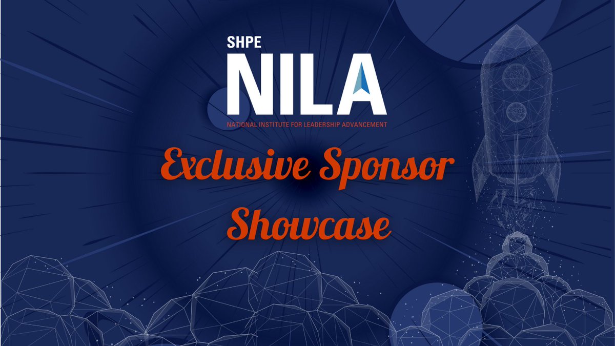 SHPE's tweet photo. 📞Calling SHPE Chapter Leaders!

Chapter e-board members are invited to join us for the Sponsor Showcase on August 3 - 5 to meet with representatives from many of the most innovative and successful companies!

https://t.co/NIPkA9WUYr https://t.co/PPyuXke5x2