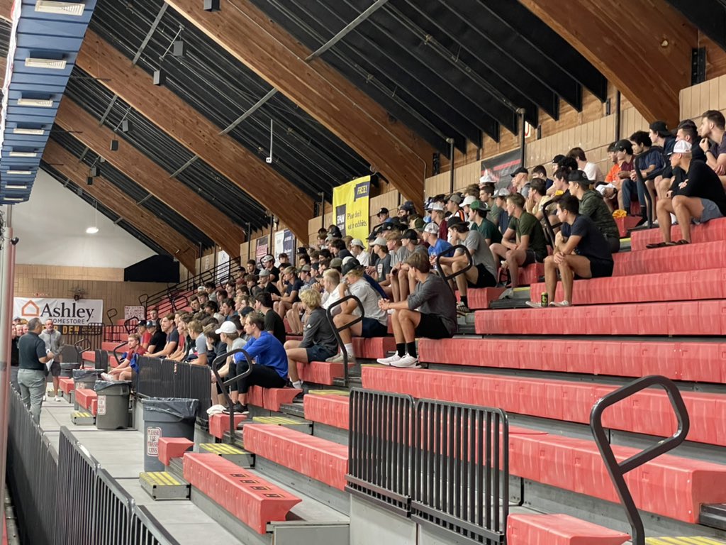 theaustinbruins's tweet image. Registration is now complete and Main Camp is officially underway! First two teams up are Team Black vs Team Red!