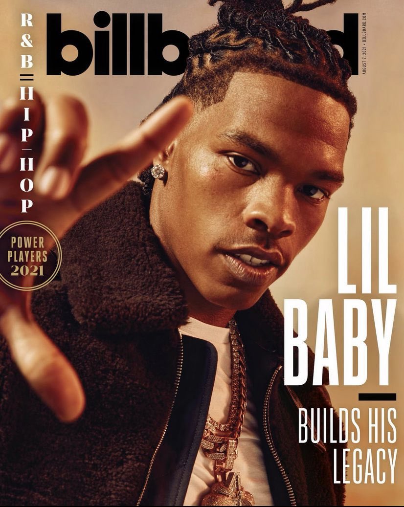 RapCtrl's tweet image. 🗞 Lil Baby en une du magazine « Billboard Power Players 2021 »