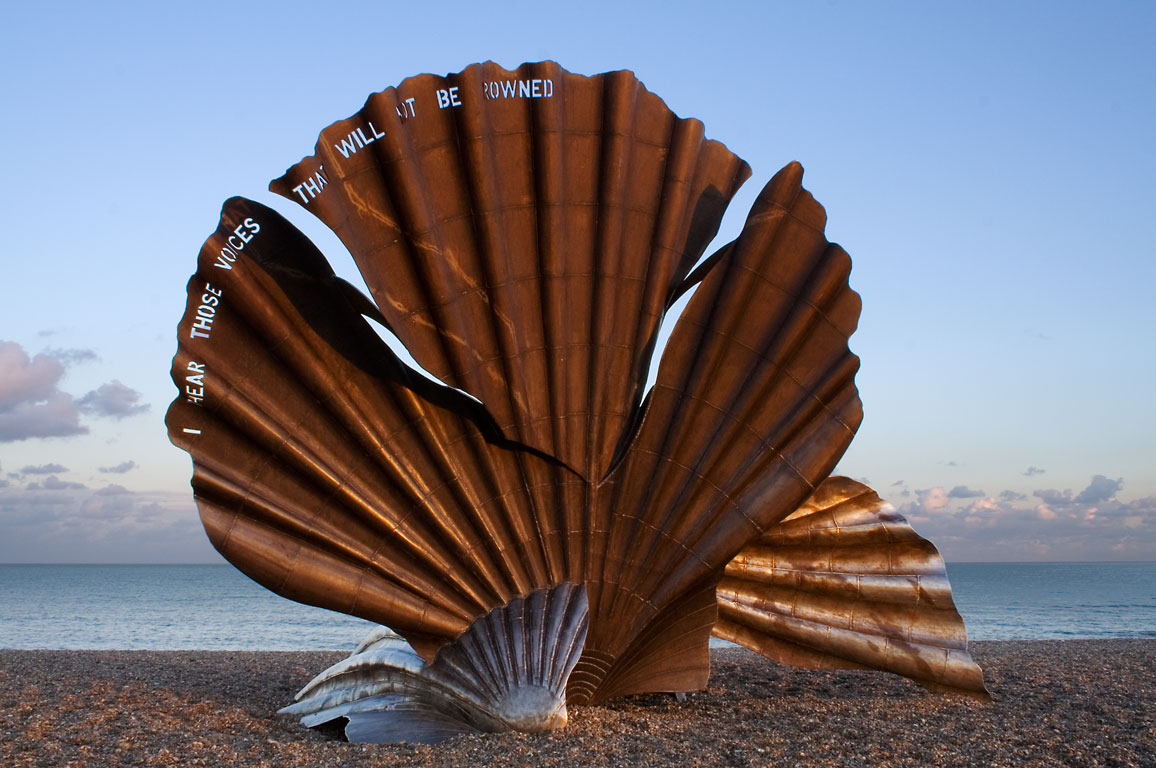 womensart1's tweet photo. The Scallop, 2003, by Maggi Hambling

 "I hear those voices that will not be drowned" #WomensArt https://t.co/0XIPQXJAoU