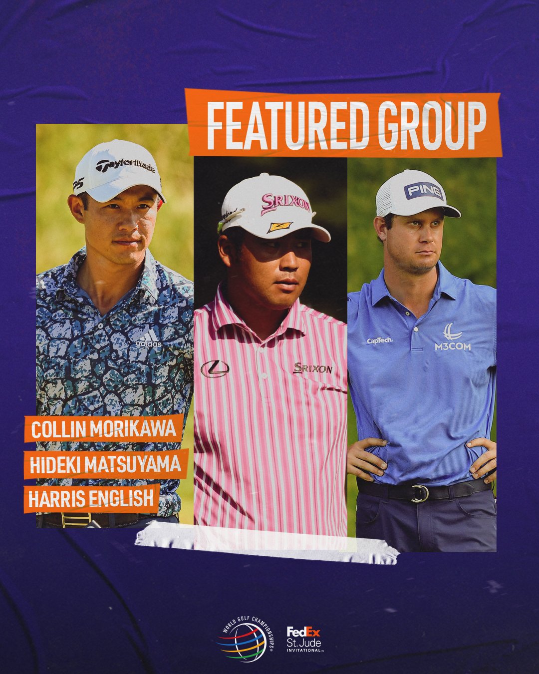 FedEx St. Jude Championship on Twitter "Group 2 collin_morikawa