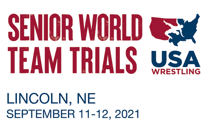 USAWrestling's tweet image. 2021 Senior World Team Trials set for Pinnacle Bank Arena in Lincoln, Neb., Sept. 11-12

📝: go.teamusa.org/3lH6cyD