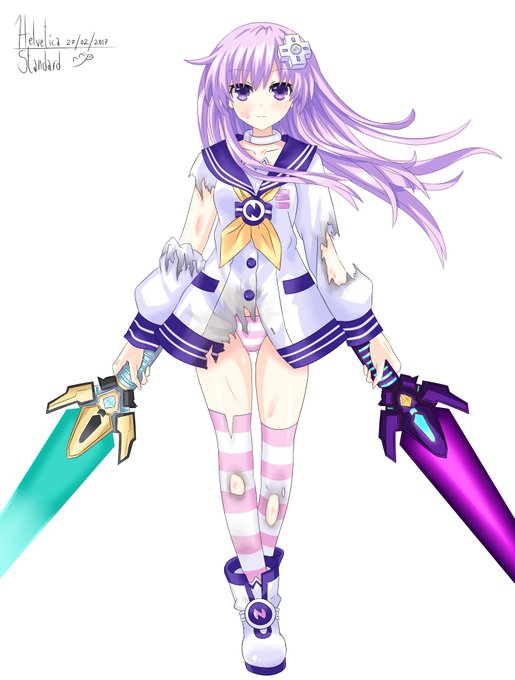 Time capsule~
Dual wielder Nepgear. (2017/02) 