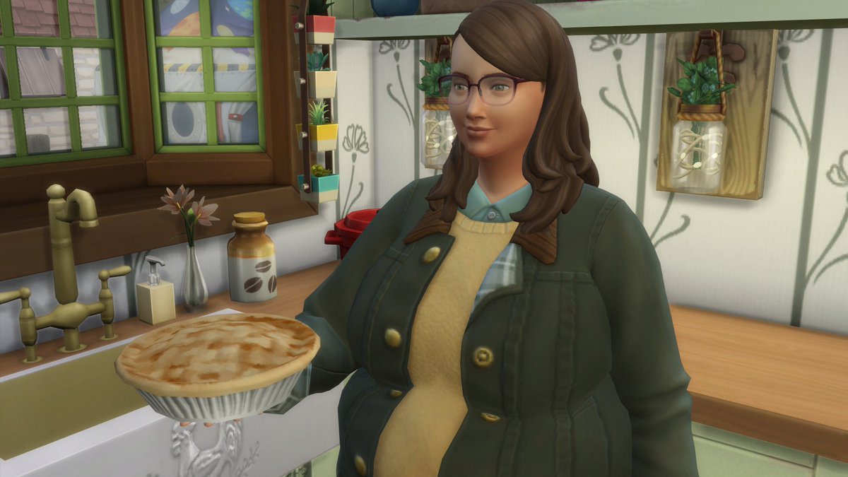 ashtasticgames's tweet photo. Will my apple pie win first place at our first Finchwick Fair!? 🥧 We’ll be live at 7PM PST tonight to find out! 🤗 https://t.co/l7RbxIJyVy #TheSims4 #twitch https://t.co/8OQZrncpTj