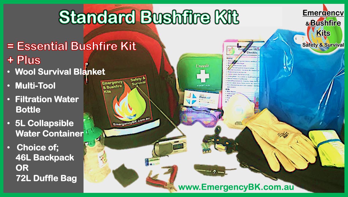 EmergencyBK's tweet image. 🦘Australian Owned &amp;amp; Operated
 💸Free Shipping on all Kits
 ✈Dispatch within 2 Biz Days

emergencybk.com.au/shop/ols/categ…
#EmergencyBK #bushfirekit #firekit #evacuationkit #survivalkit #emergencykit