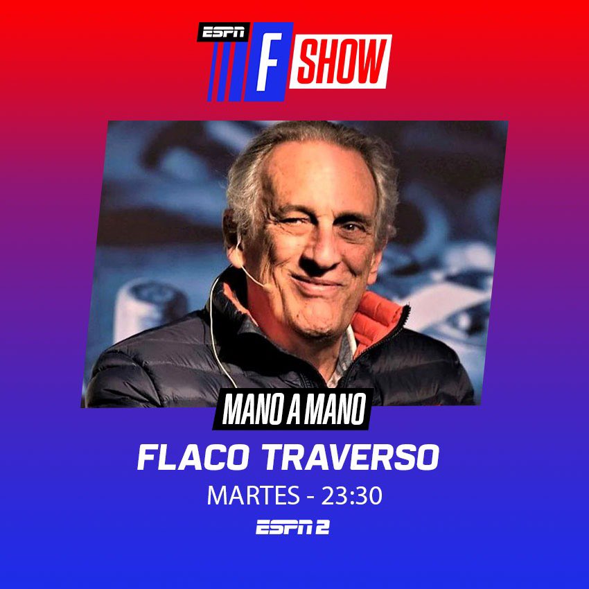 Hoy! Con mi amigo <a href="/fantinofantino/">Alejandro Fantino</a> ! Los espero @ESPNFShow