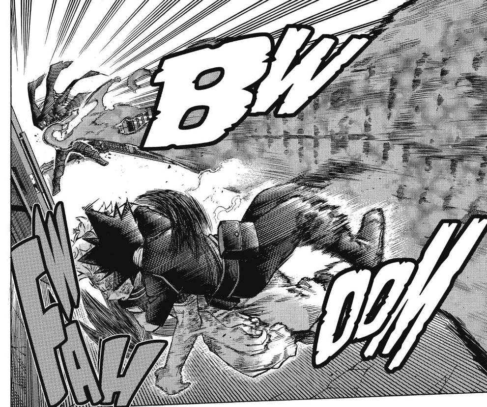 Injuries caused by villains.
|| Dabi 2 || Compress 1 || 
