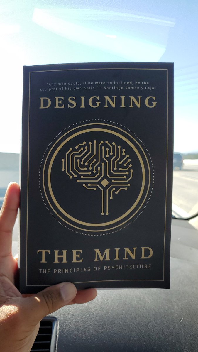 TorresPodcast's tweet photo. @Designing_Mind just bought the book.. I'm barely half way through the first chapter and love where this is going! #psychitecture #designingthemind #mindfulness https://t.co/efwfelkmYj