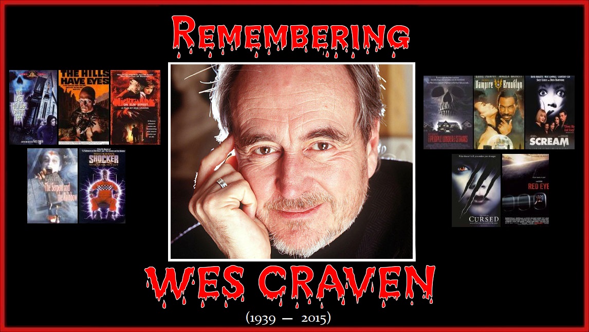 ManiacPictures's tweet photo. Remembering #WesCraven (1939 โ 2015)
#TheLastHouseOnTheLeft #TheHillsHaveEyes
#ANightmareOnElmStreet #VampireInBrooklyn #TheSerpentAndTheRainbow #Shockermovie
#ThePeopleUnderTheStairs #Scream https://t.co/PB2sS8Ay0s