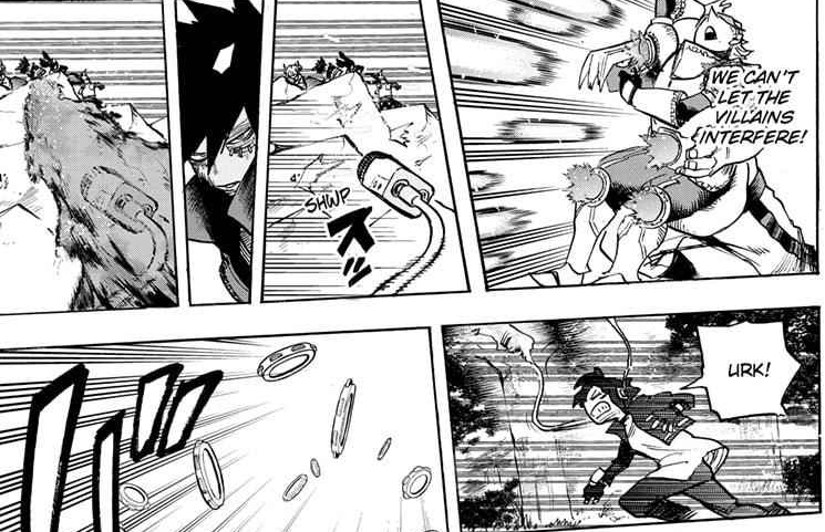 Injuries caused by villains.
|| Dabi 2 || Compress 1 || 