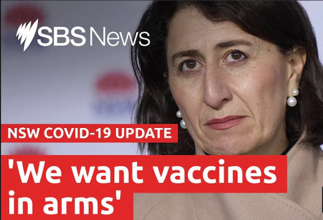 KhemistryKitty's tweet photo. This should read: 
"We want shots in arms - Sydney residents ONLY"

I had my shot scheduled for today until #GladysTheSuperSpreader took it from me to give to people in Sydney. I did the right thing and booked my shot 3 months ago. She doesn't play by the rules but expects us to. https://t.co/PhjQhuXRbW
