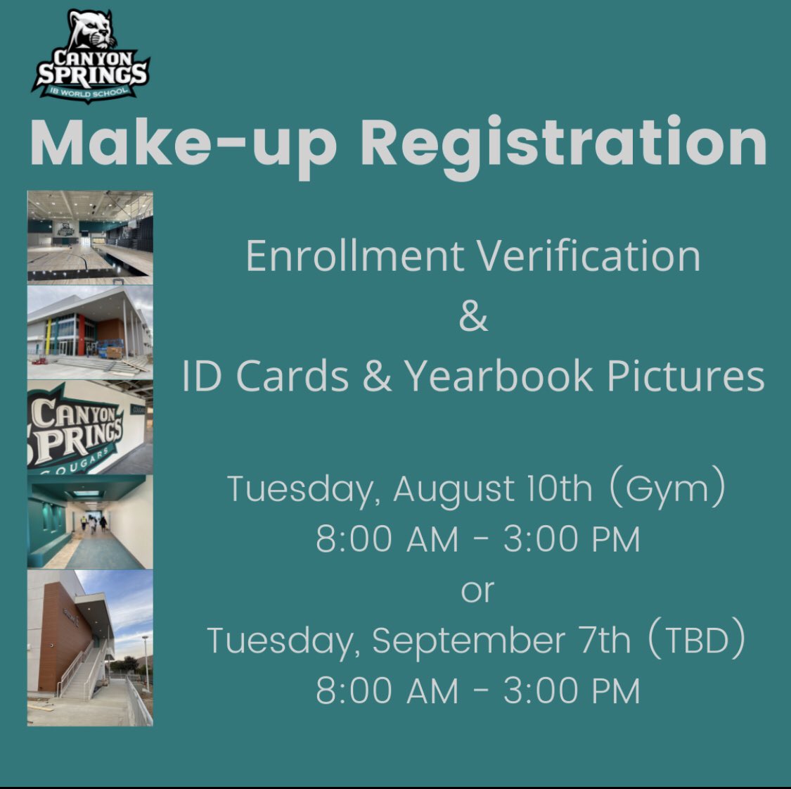 Canyon Springs High School tweet media