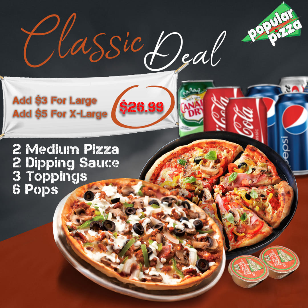 Popular Pizza _ Barrie ON (PizzaPopular) Twitter