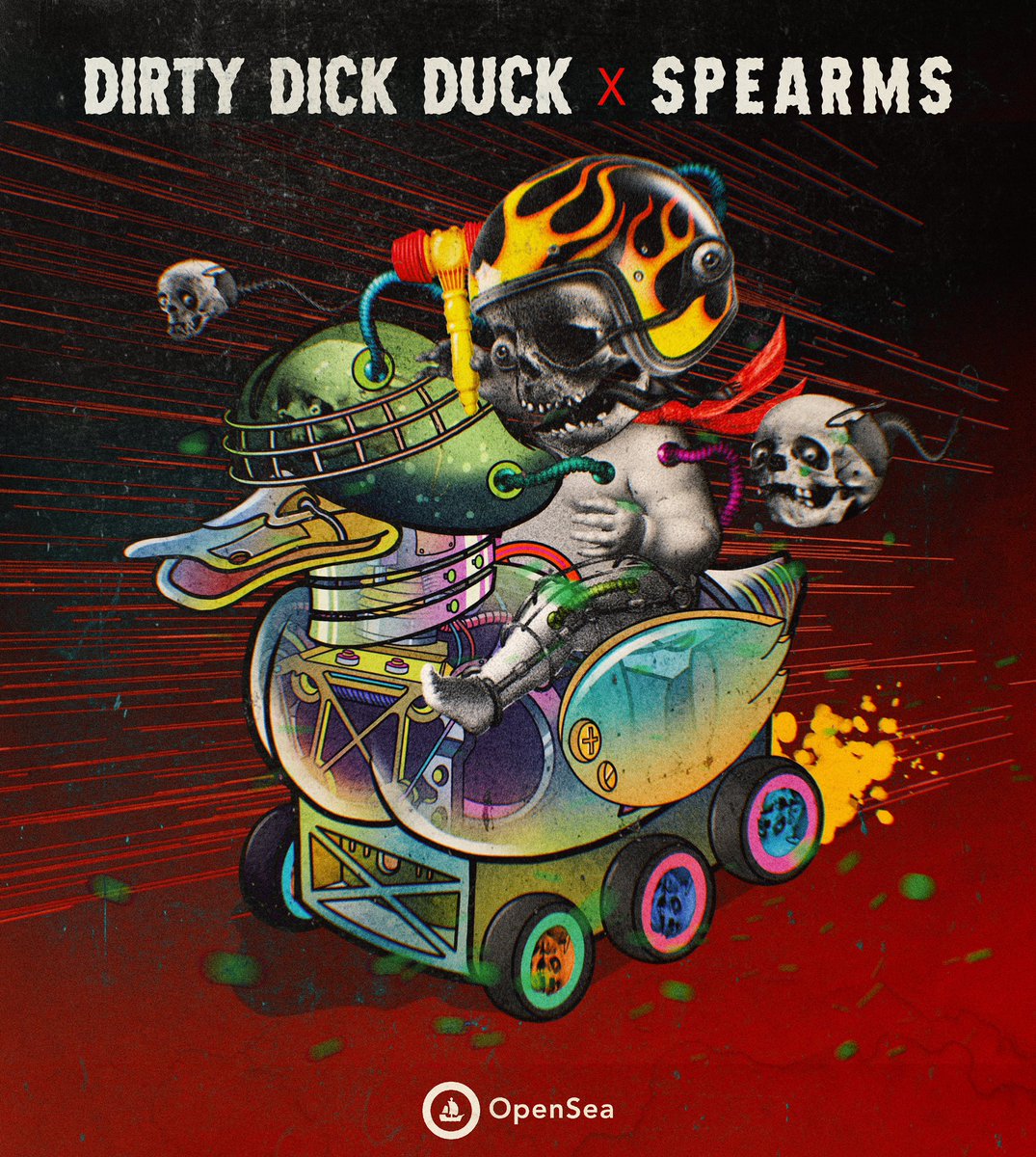 FAROX21's tweet photo. DIRTY DICK DUCK x SPEARMS
Soon!
https://t.co/UzixlRnMVB

#NFTCommunity #nftcollector #NFTdrop #NFTTHAILAND #NFTs #dirtydickducknft https://t.co/z9Oax9ugQX